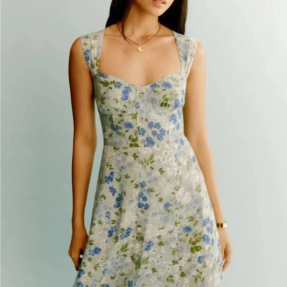 Reformation Dresses Reformation Midi Length Tayler Dress Nwt